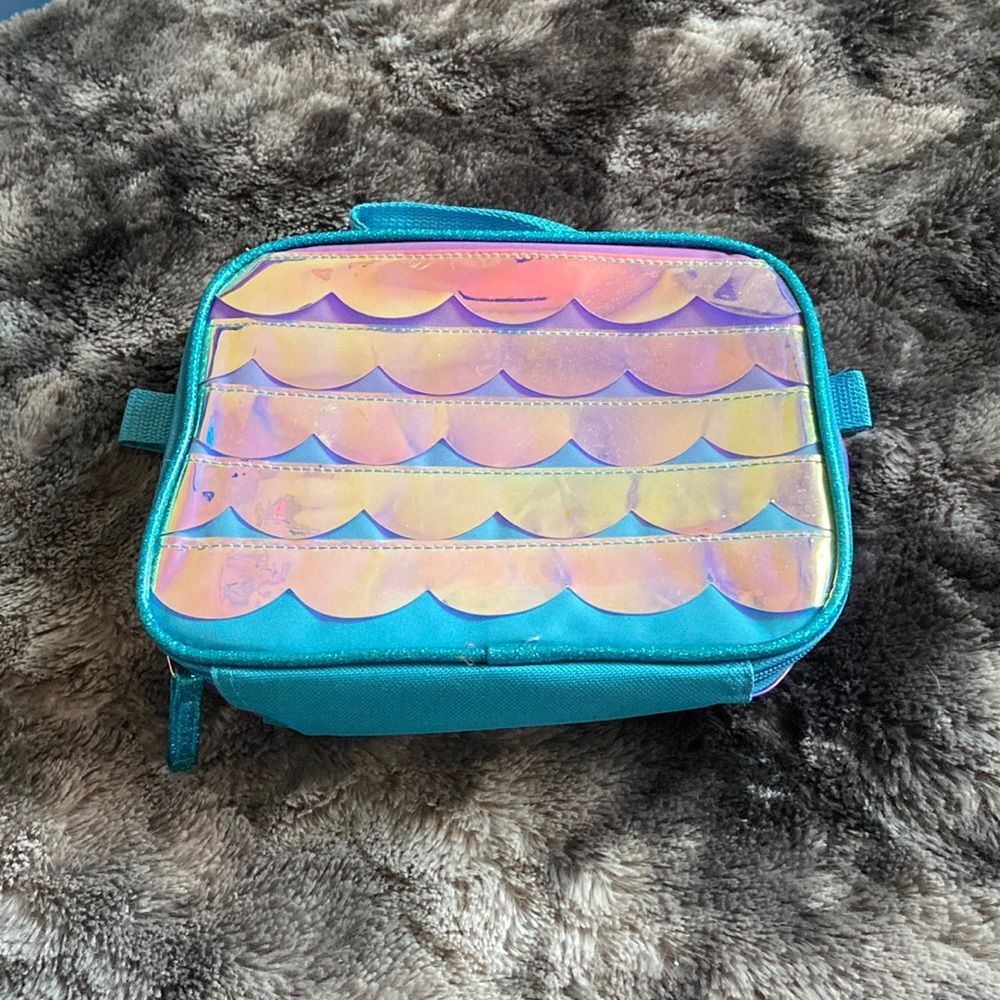 Mermaid holographic lunchbox